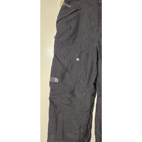 The North Face Hyvent Pants Mens M Black Outdoors Skiing Snowboarding Hiking - Picture 2 of 9